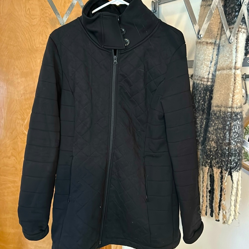 North face coat.